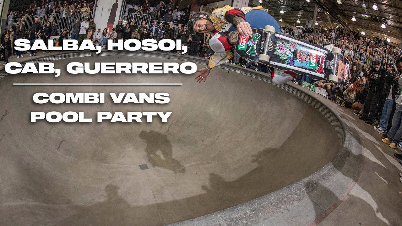 The true legends of skateboarding reunite for one final session at the iconic Combi Pool in Orange, California. Each of these skaters has been a cornerstone of vert and pool skating, shaping skateboarding from the very beginning with their unique styles, boundary-pushing tricks, and a passion that still drives them today. Watch as Steve Alba, Christian Hosoi, Steve Caballero, and more tear up the Combi coping in the 2025 Vans Pool Party Legends division highlights.<br /><br />Vans Pool Party Combi 2025 Legend’s Pro Results:<br />1 Christian Hosoi<br />2 Nick Guerrero<br />3 Steve Caballero<br />4 Eric Nash<br />5 Lester Kasai<br />6 Mike McGill<br />7 Pat Ngoho<br />8 Tony Magnusson<br />9 Lonny Hiramoto<br />10 Steve Alba<br />11 Ben Schroeder<br /><br /><br />Subscribe to the Platfrm channel!<br />https://bit.ly/4aScSzM<br /><br />Follow us on:<br />TikTok: https://www.tiktok.com/@the_platfrm<br />Instagram: http://instagram.com/theplatfrm<br />Facebook: http://facebook.com/theplatfrm<br />Twitter: http://twitter.com/the_platfrm