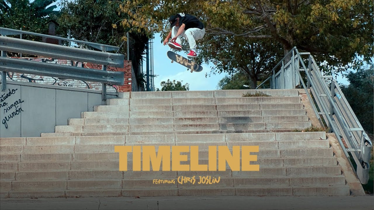 “It gets to a point, where you can only beat yourself up mentally so much,” says Chris Joslin after the premiere of his latest video part, “Joyce.” Being human, we can only take so much which can be hard to remember when you are skating, mid-battle and on the cusp of victory. Add in factors like being in the streets, on a trip, in a foreign country and on a deadline… you can only hope your body and mind are in synch, ready to seal the deal.<br /><br />Still, even Chris Joslin (who is almost-certainly a mutant, super-human) has to draw the line somewhere. “It could happen any try, 'cause that’s skateboarding. And then you have to be like, ‘Alright, not today.’ It has to be that matter-of-fact.”<br /><br />As the clock was winding down on his final trip overseas filming for a part that was already more than a year in the making and more than a month spent skating in Barcelona, Spain… Joslin still needed a hammer. He set his sights on a 7-flat-7 double-set in Badalona (north end of Barcelona), known to be the biggest thing out there. Hear him recap his time spent filming abroad, plus his process for regularly stepping to the heaviest spots he can find in this episode of TIMELINE featuring Chris Joslin. #platfrm #skateboarding <br /><br />Subscribe to the Platfrm channel!<br />https://bit.ly/4aScSzM<br /><br />Follow us on:<br />TikTok: https://www.tiktok.com/@the_platfrm<br />Instagram: http://instagram.com/theplatfrm<br />Facebook: http://facebook.com/theplatfrm<br />Twitter: http://twitter.com/the_platfrm
