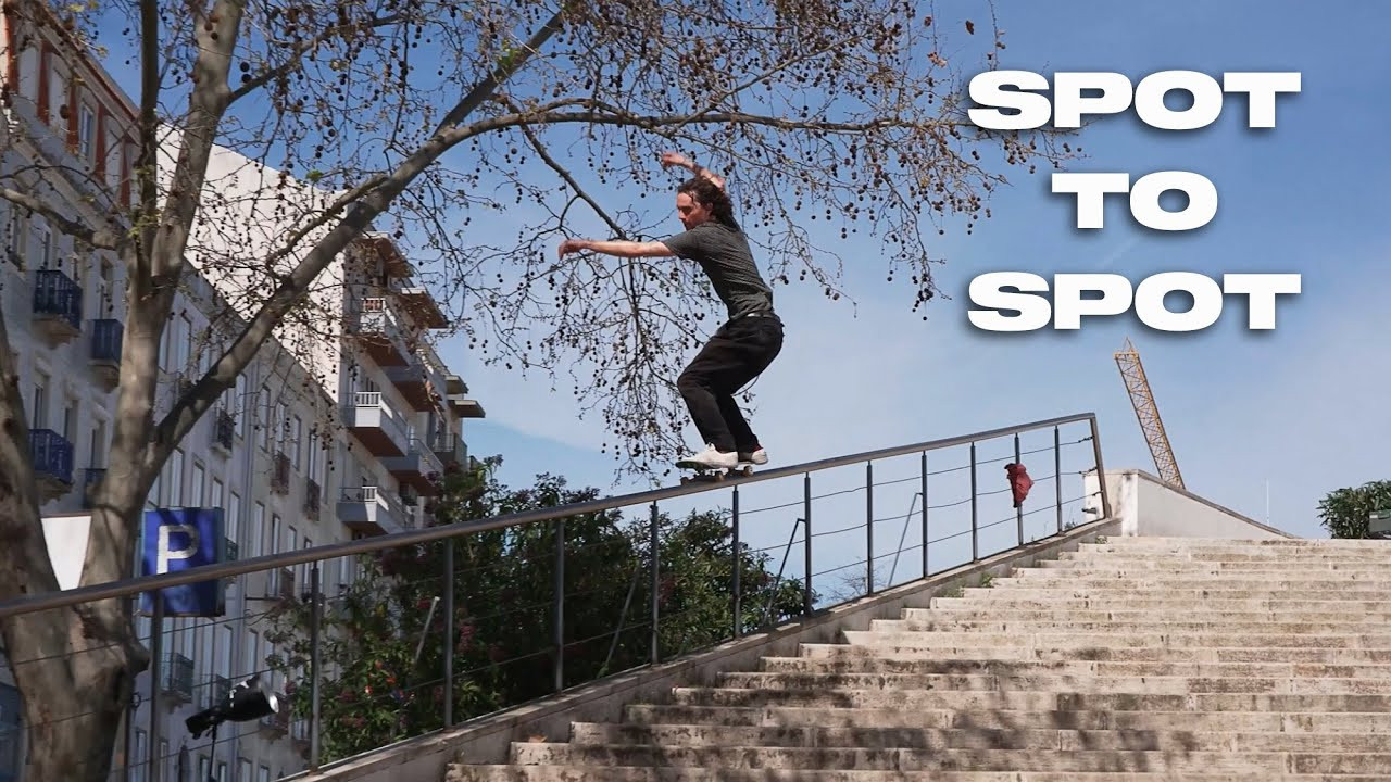 “Tour guides are probably the most important thing,” says Braden Hoban, but he’s not looking for fancy eats and beautiful vistas… Gritty skating in unknown places, going on a skate-cation to a new country is the dream for most but the key to a successful trip is locking in with a local. Travel to Portugal and go Spot To Spot with Braden Hoban and a heavy squad on an all out mission to stack clips. “We all have the same goal in mind, to film the best video part we possibly can.” Hear about the man, Pedro, that made it all possible for the crew capture a proper edit’s worth of footage without any idea of where to go, and see how many hammers they walked away with. Spoiler: it’s a lot. <br /><br />Subscribe to the Platfrm channel!<br />https://bit.ly/4aScSzM<br /><br />Follow us on:<br />TikTok: https://www.tiktok.com/@the_platfrm<br />Instagram: http://instagram.com/theplatfrm<br />Facebook: http://facebook.com/theplatfrm<br />Twitter: http://twitter.com/the_platfrm