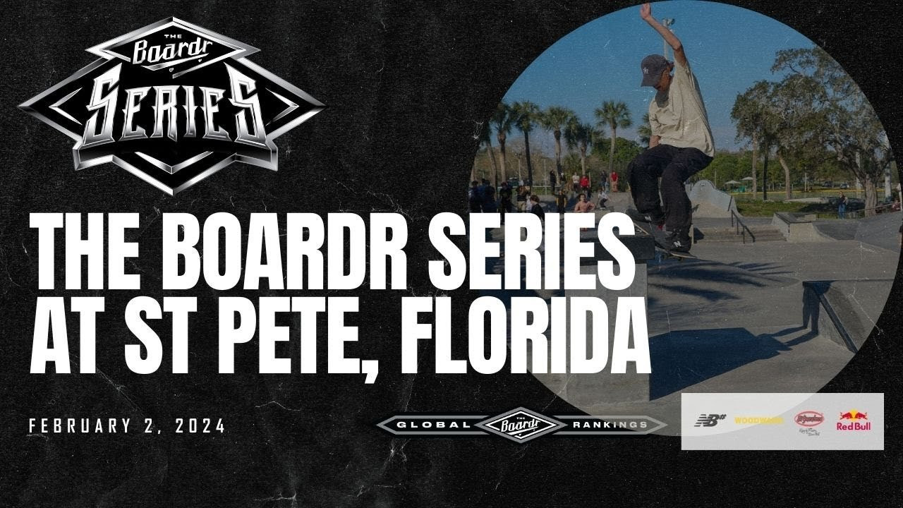 The first one of the year kicked off with a beautiful day in St Pete, Florida. Results, including some video from Rob and photography from Chris Miller are here: <br />https://theboardr.com/post/Boardr_Series_Contest_St_Pete