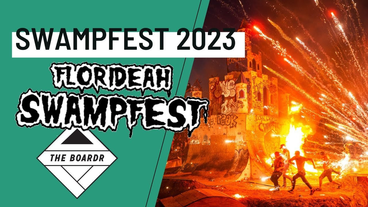 The realest BMX event invited some crusty skateboarders to the swamp. Thanks for having us!