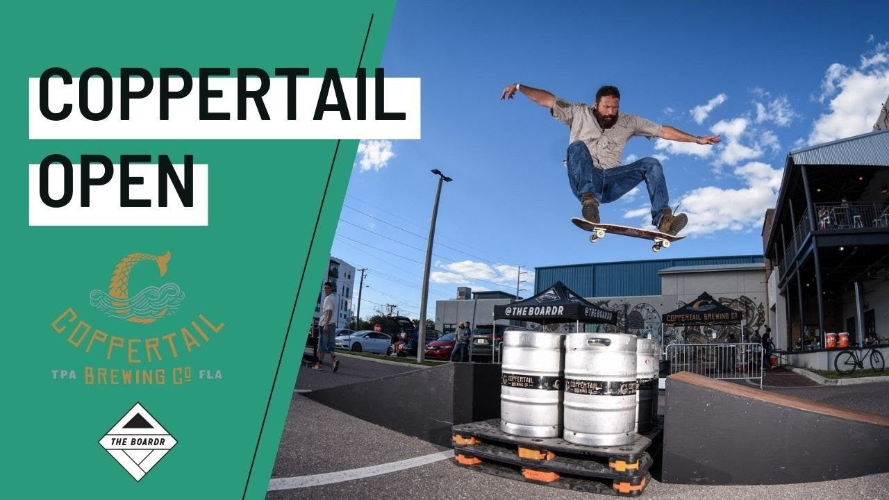 Coppertail Open was a line contest in the parking lot of Coppertail Brewing in Ybor City. We used one of The Boardr rigs to drop a few ramps and had a nice little line contest while throwing back some of Tampa's best brew.