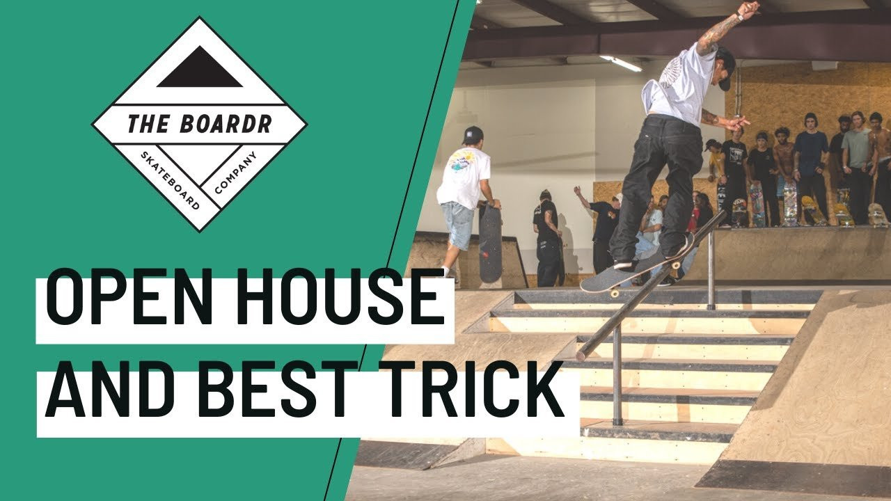 We put up food, drink, and $2,000 for a nice welcome to town Open House and Best Trick Contest at our facility in Tampa.