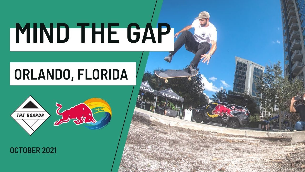 Red Bull's Mind the Gap is a series of contests at real street spots that involve a flat gap. We recently helped run one in Orlando and have some photos and results here: https://theboardr.com/post/Red_Bull_Mind_The_Gap_Orlando