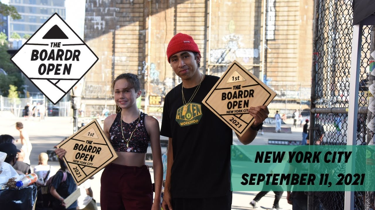 The Boardr Open is a street skateboarding contest with divisions for men and women. This stop was at LES in NYC where the first event since 2019 went down. Check out full results here: https://theboardr.com/resultscategory/5/The_Boardr_Am