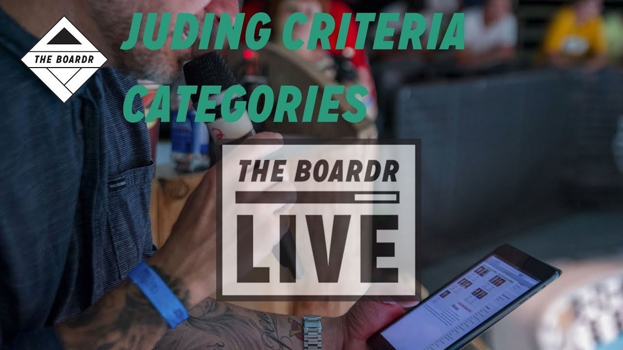 Check it out! We've recently added the ability for event organizers to have their judges record scores based on their event's judging criteria categories. <br /><br />If scoring in your contest is 40% style, 40% difficulty of tricks, and 20% speed, you can easily configure that and the judges' score sheets will give them simple options to input scores for each of those categories while automatically calculating their overall score for them.<br /><br />Try out The Boardr Live for free for yourself at https://www.TheBoardrScores.com/