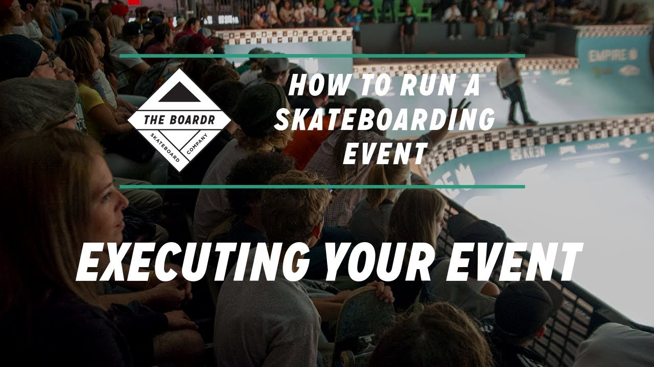 This segment covers many of the things you need to be aware of on the day of your event, including branding and aesthetics, tables, tents, awards, your sound system, and more.<br /><br />Check the entire series here: https://theboardr.com/post/How_To_Run_a_Skateboarding_Event<br /><br />About this Series:<br /><br />Before we started The Boardr years ago, we ran events with Skatepark of Tampa for nearly two decades. We're still trying to improve everything we're doing, including evolving along with skateboarding and staying true to core values.<br /><br />We took some time to document everything from our playbook for a successful event in hopes that you or your organization can throw some fun and organized skateboarding events of your own. Whether large or small, existing or something you're planning for the future, we hope this detailed series covering all the major topics of running a skateboarding contest helps.<br /><br />If you have any questions or want our help in making your skateboarding event as professional and fun as it can be, hit us up at help@theboardr.com.
