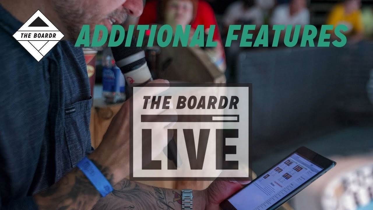 This video covers the extras like recording rider supplemental info, bib numbers if your event uses that, and more.<br /><br />The Boardr Live is simple and instant scoring for skateboarding, snowboarding, BMX and actions sports competitions, including Olympic event formats.<br /><br />It also supports fan scoring in real time. Increase the engagement and fun at your events by letting your fans score the same riders the judges are currently scoring in real time.<br /><br />Check it out at https://www.TheBoardrScores.com