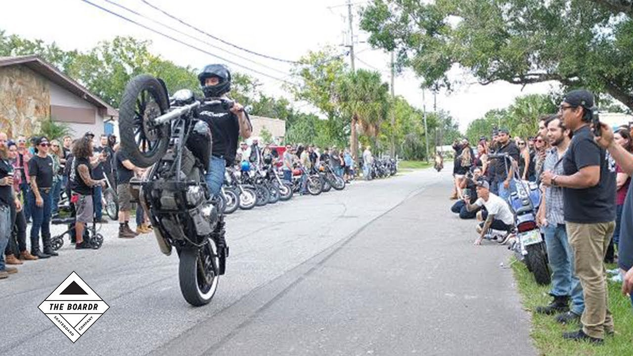This was our 5th annual melting pot of motorcycles, skateboarding, and friends at our headquarters in Tampa, Florida. Check some photos here: https://theboardr.com/post/Southbound_and_Down5