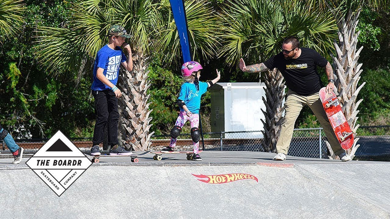 The Hot Wheels Junior Series came to Zephyrhills, Florida today for this stop that featured skateboarding events in bowl and street.