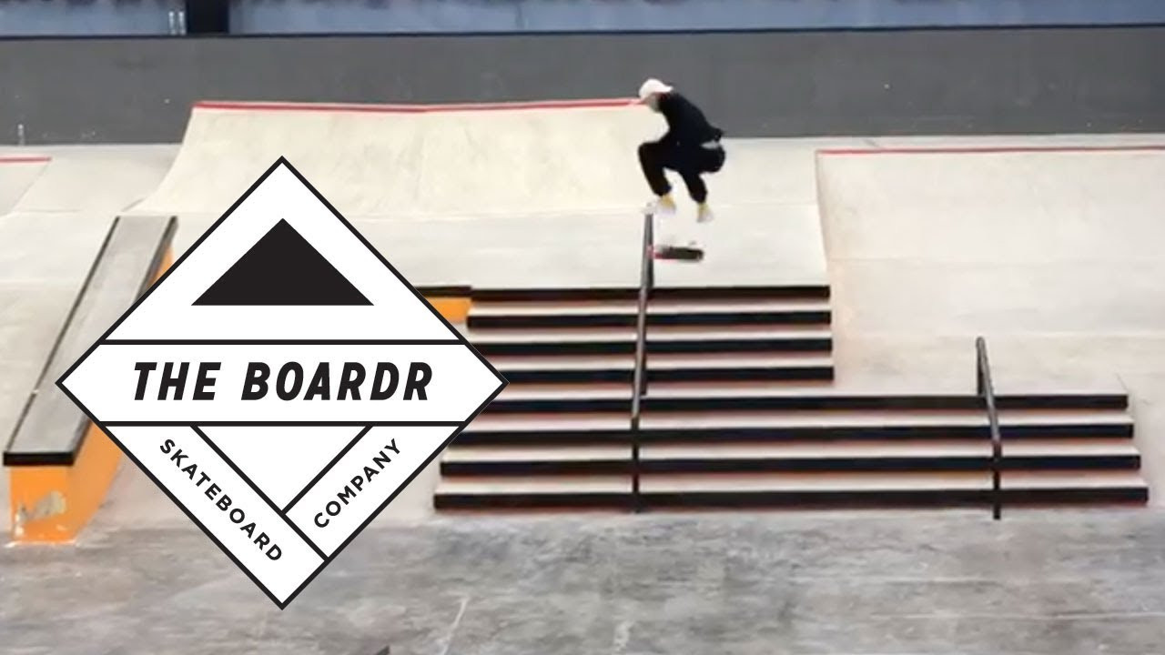 When you've got a legit 540 in your street run and a big flip front board on the big rail, you're going to end up stuffing a big check in the overhead bin on the way home. Congrats, Jake! What an interesting skateboarding contest that just went down over there in China. We were able to get some of the results published here: <br />https://theboardr.com/resultscategory/116/International_Skateboarding_Open<br /><br />Find out more about Jake Ilardi here:<br />https://theboardr.com/profile/4320/Jake_Ilardi