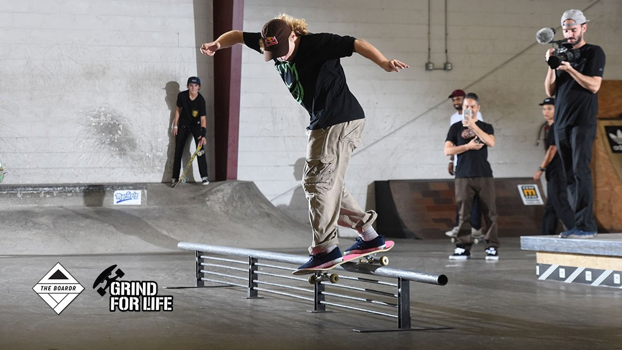 Every year, we crunch the numbers from all the stops at the Grind for Life Series to get the top skaters in each division. We also pick a few random and fun awards for standouts during the year. Thanks to everyone who came for one last gathering of good times and skateboarding to benefit the Grind for Life organization's cause.<br /><br />Photos:<br />https://theboardr.com/post/Grind_For_Life_Annual_Skateboarding_Awards<br /><br />More about Grind for Life:<br />http://GFLSeries.com