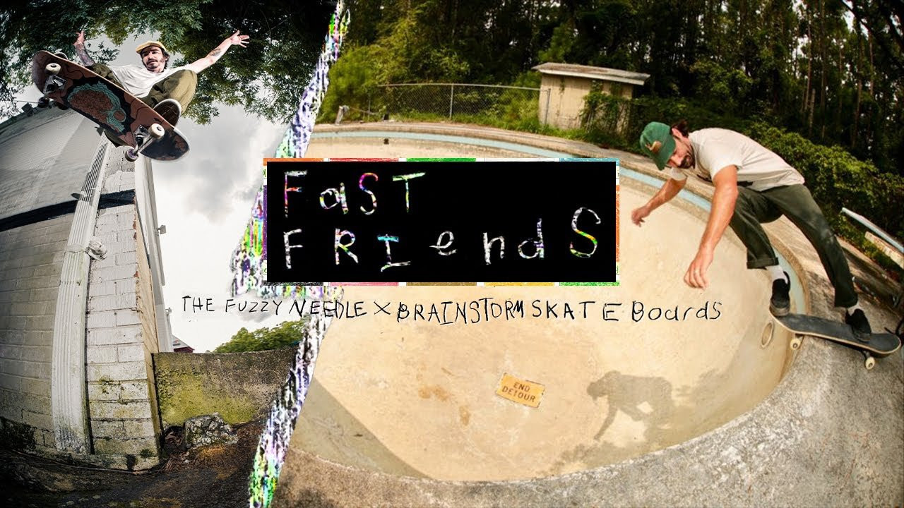 Our friends down in Asheville, North Carolina have a rad small brand called Brainstorm Skateboards that does some really cool projects. They also help support the local skate community with creative video projects, art shows and raising funds to support their local DIY spot. Run by long time shredder and Asheville local Eric Hunt, Brainstorm is always collaborating with local small businesses to bring the community together and make rad stuff happen. And their latest offering is "Fast Friends", a collaboration with the Wilmington-based record store Fuzzy Needle and features a ton of skaters from the local scene as well as Eric himself. Edited by Kerry Webb and filmed/edited by Eric Hunt, we were hyped to host this new project, shining a light on a scene that doesn't get enough exposure. A perfect fit for the "Underground Network" series. So give it a gander and let us know what you think in the comments. Enjoy!<br /><br />Filmed/Directed by Eric Hunt<br />Edited by Kerry Webb