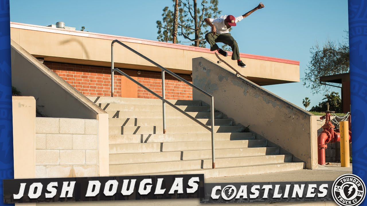 All the way from Palm Beach to Long Beach. Josh Douglas' new Thunder Trucks Coastlines video part. <br /><br />Filmed and edited by: Tyler Bamdas<br /><br />https://www.instagram.com/_joshdouglas/<br />https://www.instagram.com/thundertrucks/<br />http://www.thundertrucks.com<br />https://www.facebook.com/thunder.trucks/<br />https://www.twitter.com/thundertrucks/