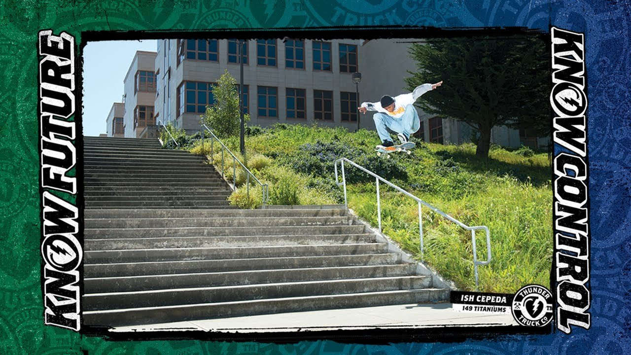 Thunder Trucks. Know Control. Know Future.<br /><br />Check out Ish's Quick Response Interview on www.thundertrucks.com/knowfuture2017<br /><br />https://www.instagram.com/ishcepeda/<br />https://www.instagram.com/thundertrucks/<br />http://www.thundertrucks.com<br />https://www.facebook.com/thunder.trucks/<br />https://www.twitter.com/thundertrucks/