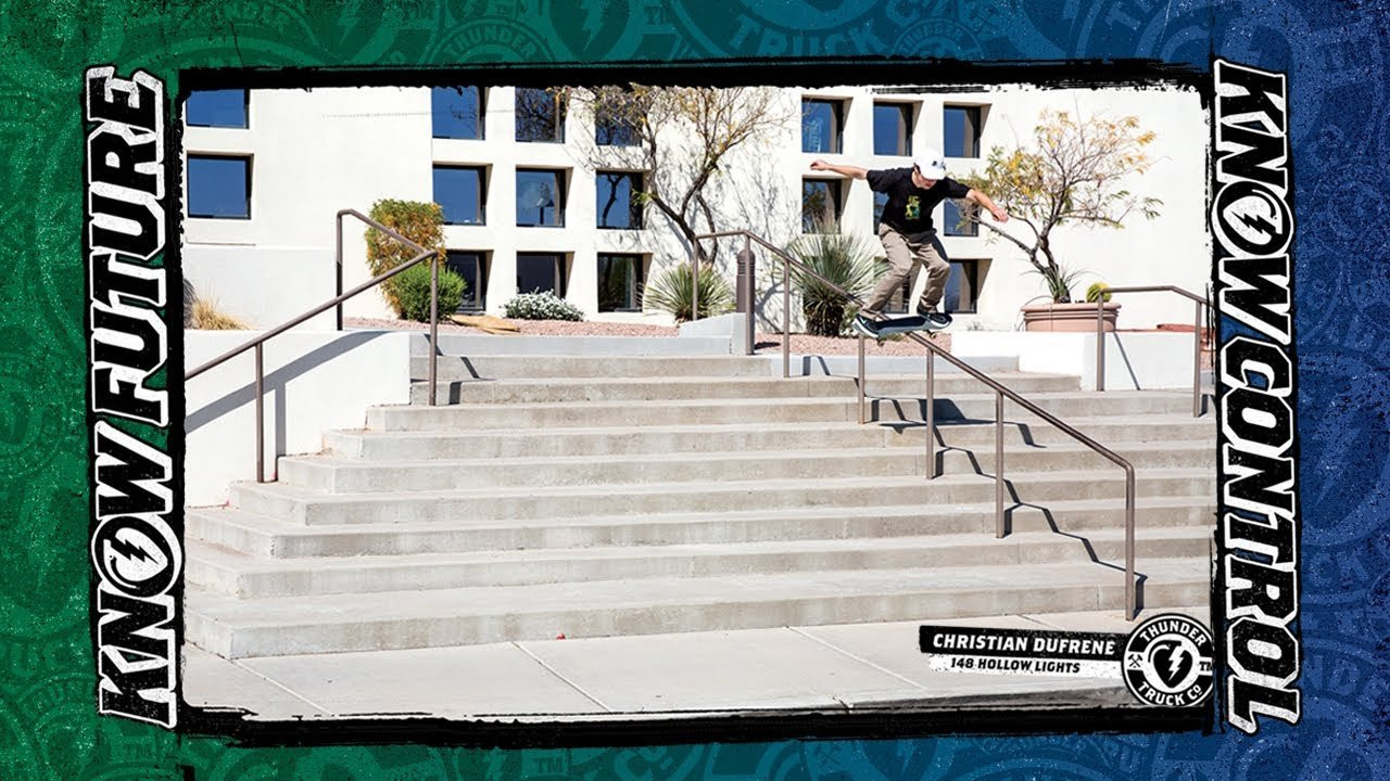 Thunder Trucks. Know Control. Know Future.<br /><br />Check out Christian's Quick Response Interview on www.thundertrucks.com/knowfuture2017<br /><br />https://www.instagram.com/christiandufrene/<br />https://www.instagram.com/thundertrucks/<br />http://www.thundertrucks.com<br />https://www.facebook.com/thunder.trucks/<br />https://www.twitter.com/thundertrucks/