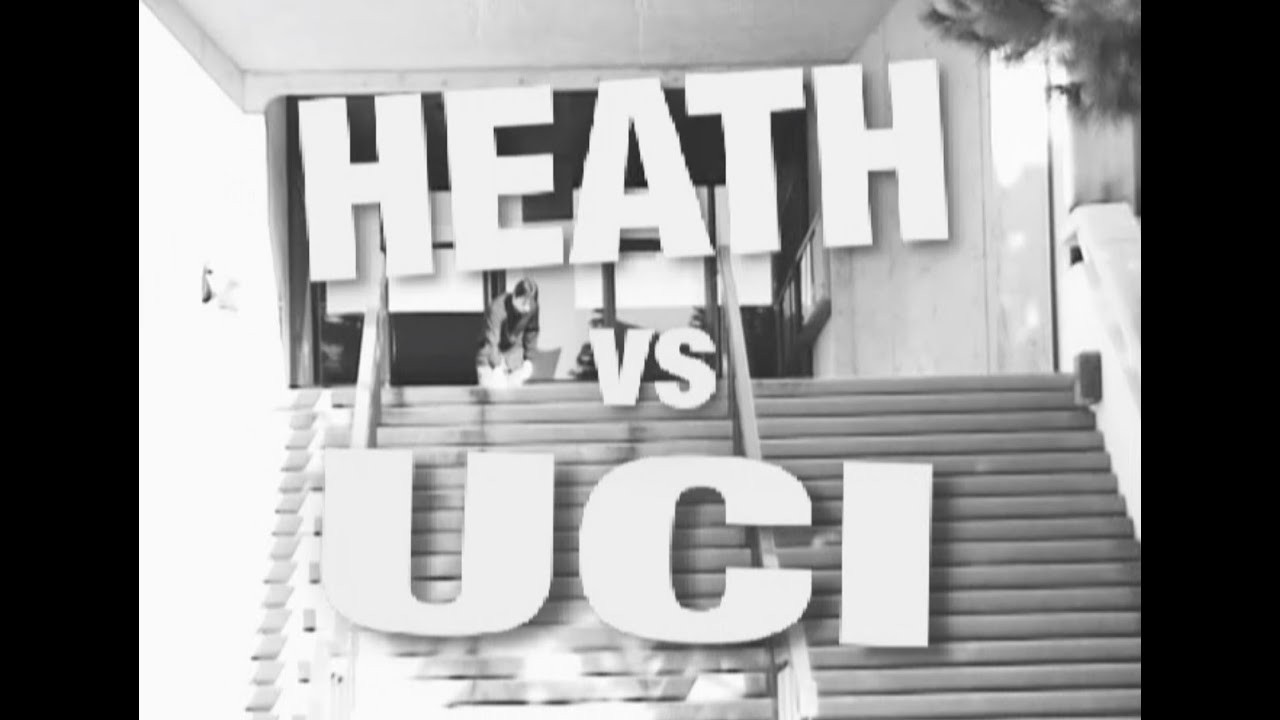 The J Strickland/1999 Cult edit we've all been waiting for, Heath Vs. UCI. The undoubted mayor of this southern California university. He unlocked all the gnarly spots on that campus. Check the raw clips. <br />Filmed by J Strickland: https://www.instagram.com/mrstrix8825/<br />https://www.instagram.com/1999cult/<br />Subscribe to TransWorld’s YouTube: http://twskate.co/gz8nsr<br />Follow TWS for the latest:<br />Daily videos, photos and more: http://skateboarding.transworld.net/<br />Like TransWorld SKATEboarding on Facebook: https://www.facebook.com/TransWorldSkate<br />Follow TransWorldSKATE on Instagram: https://instagram.com/transworldskate/