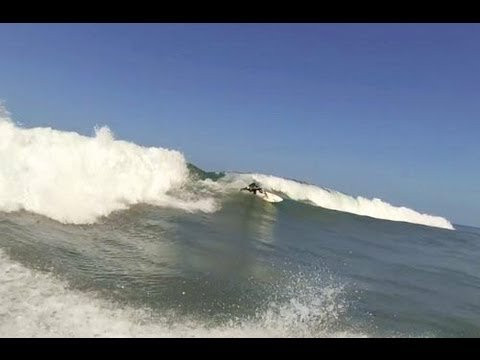 Two "Step Off" waves with ASP World Tour surfer Josh Kerr. A step off is when a surfer hops off the back of a PWC and onto a wave well before it breaks. This is from Friday, May 24 at an undisclosed location on SoCal. Shot with a GoPro Hero 3 Black Edition. Thanks to John Hafner for driving!