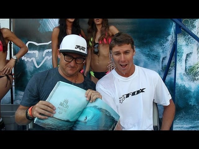 Cote's Cube on the dirty streets of Huntington Beach with Fox team rider Ian Walsh.