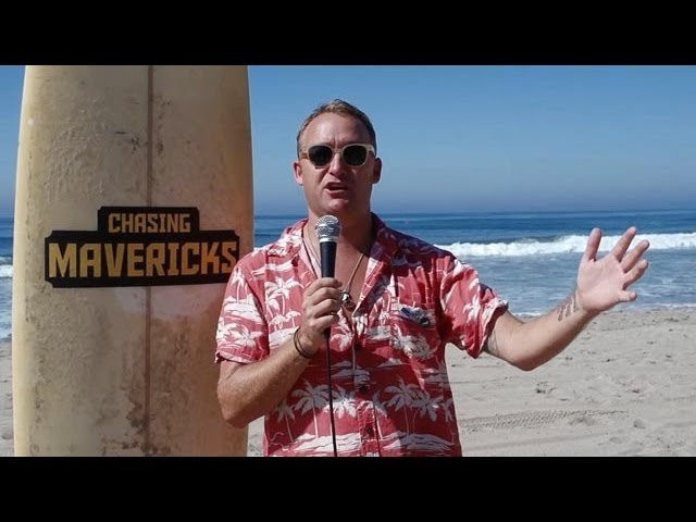 Cote's Cube heads to Santa Monica for a Chasing Mavericks "press junket" which is basically a day where the actors from the film gather at a location (in this the case, the beach where Baywatch was filmed) and do interviews with national media to promote the project. We brought along a handful of pro surfers including former world champ Sunny Garcia, Cheyne Magnusson, Taylor Curran, CJ Kanuha, and Ricky Whitlock to help give surf lessons and schmooze the non-surfing media.<br />And while we're always skeptical when Hollywood gets their hands on anything surf related, we have confidence that the film, which is based on the late, legendary Jay Moriarity, will do the sport of kings good and represent Jay to the degree he deserves. Thanks to the brands that donated to the national media gift bags including O'Neill, Sunology, Reef, SOL REPUBLIC, GoPro, vitaminwater, Clif Bar, and RW Surfboards. For the record, the actor who plays Jay, Jonny Weston, is a really cool kid. He's from South Carolina and grew up surfing there so he's pretty legit. He couldn't stop talking about how gnarly he thought Greg Long is, so it's clear that the kid knows his shit. Can't wait to see the flick on the big screen! <br />Check out more Transworld Surf videos at: <br />http://twsurf.com