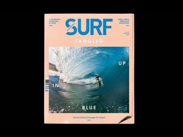 North Shore of Oahu surfer Koa Rothman gets the surprise of his life when TransWorld SURF's Chris Coté presents him with the cover of the new magazine live during the 2013 Volcom Pipe Pro.