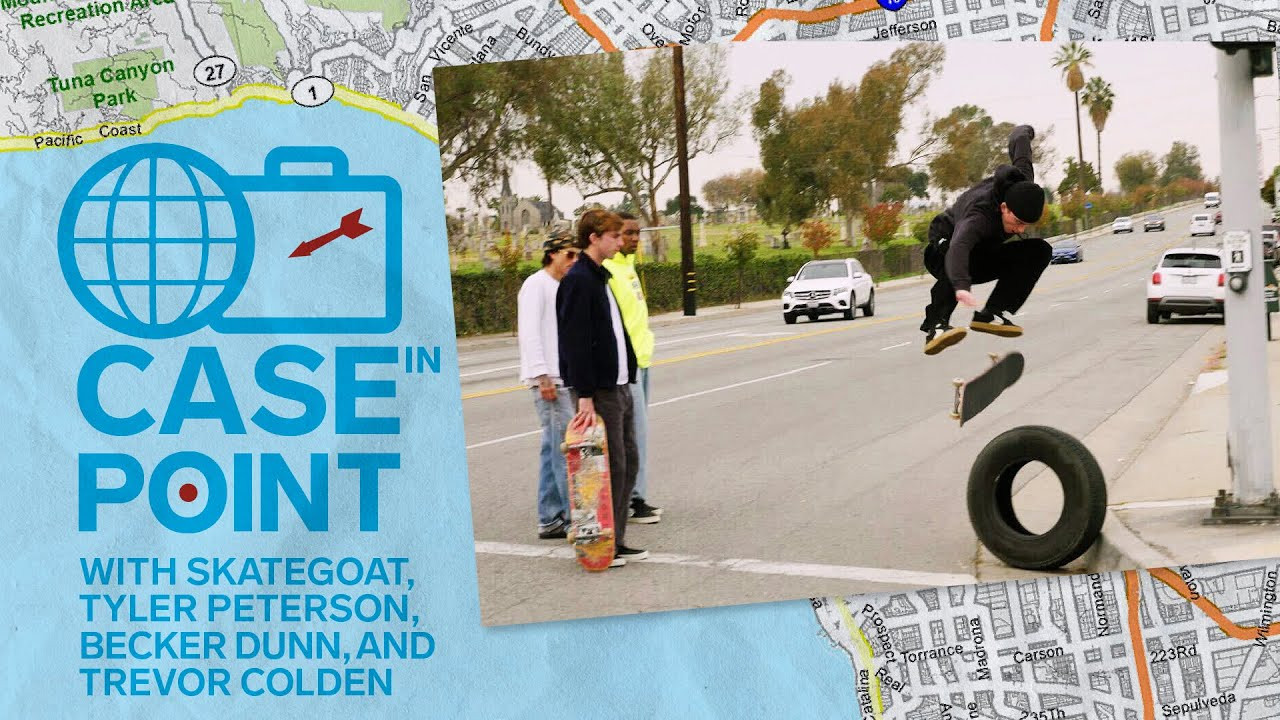 Introducing Case In Point! Throw a dart to pick the spot, choose a case to pick the item, and go skate! We’re putting a new twist on an old classic with Leandre Sanders, Tyler Peterson, Trevor Colden and Becker Dunn to show that you can have fun skateboarding anywhere, anytime, with any obstacle… and here’s the proof. Case In Point.<br /><br />Subscribe to The Berrics: http://bit.ly/TheBerricsYoutube<br /><br />The Berrics was founded by professional skateboarders Steve Berra and Eric Koston in December of 2007. With over 10,000 skateboarding videos under their belt, including Battle at The Berrics, Do A Kickflip and Life on Video, The Berrics is not only one of the most popular online platforms in skate culture but the one of the most famous skate spots in the world. Berra + Eric = Berrics. <br /><br />Daily Videos and More: http://theberrics.com<br />Shop our Online Store: https://canteen.theberrics.com/<br />Follow The Berrics on Instagram: http://instagram.com/berrics<br />Follow The Berrics on TikTok: https://www.tiktok.com/@berrics?<br />Follow The Berrics on Facebook: http://fb.com/berrics<br />Follow The Berrics on Twitter: http://twitter.com/berrics<br /><br />#Skateboarding #Berrics #TheBerrics #SkateboardingIsFun