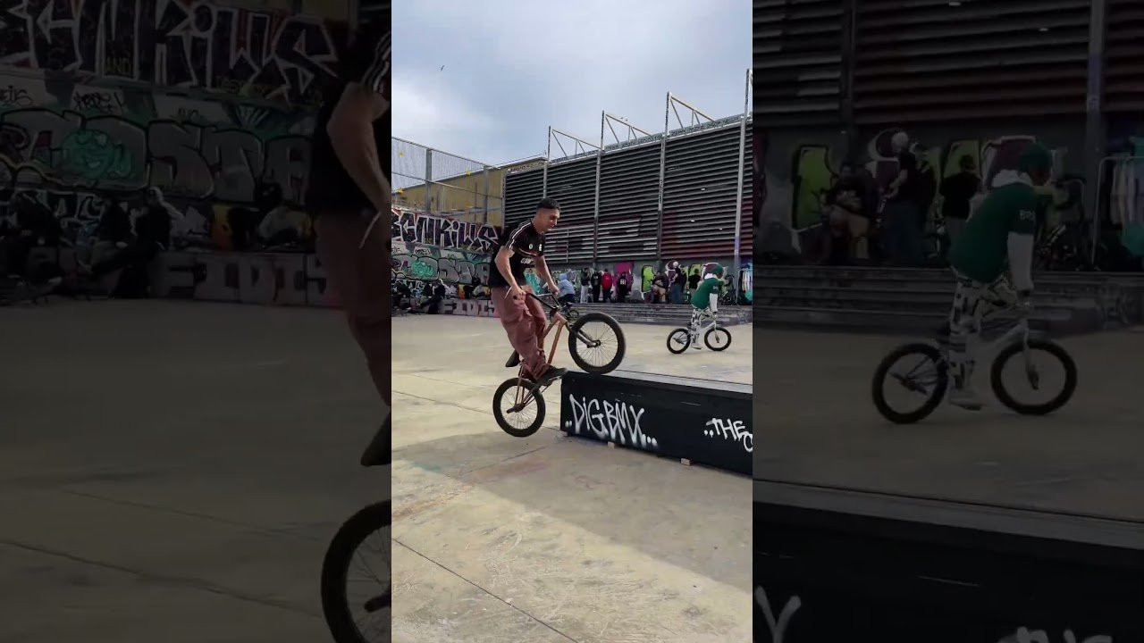 https://unitedbikeco.com/<br />#unitedbikeco #united #bmx <br />Miki Fleck puts his entire bike to use when grinding...