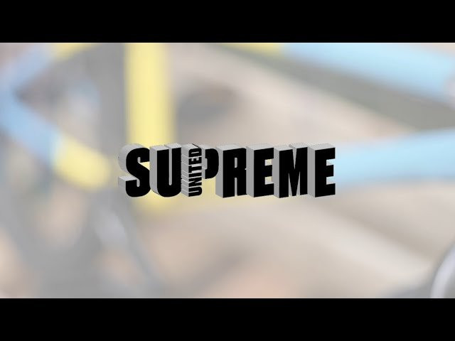 Our range of Supreme Complete Bikes are the perfect all rounder for any level of rider. Coming in a range of colours/top tube size combos (here we have the 20.75" Yellow/Turquoise Fade). Fully sealed bearings all round and loaded with aftermarket parts like our United Team Grips, United Supreme Plastic Pedals and United Direct 2.3" Tyres front and back, these bikes are ready to rip fresh out of the box!<br /><br />COLOUR: YELLOW/TURQUOISE FADE<br />TOP TUBE LENGTH: 20.75”<br />FRAME: CROMO TOP TUBE , REMOVEABLE BRAKE MOUNTS, INTEGRATED HEAD TUBE, MID BB, CNC SEAT STAY BRIDGE EMBOSSED LOGO DOWN TUBE GUSSET<br />GEO: HT: 75° / CS: 13.25” / SO: 8.25” / BB: 11.8” / ST: 71°<br />FORKS: CROMO STEERER TUBE, INTEGRATED BEARING RACE, TAPERED 1020 HI TENSILE STEEL LEGS<br />HANDLEBARS: 9” X 28.5” 1020 HI TENSILE STEEL WITH LARGER RADIUS BENDS, 2.5° UP SWEEP, 11° BACK SWEEP<br />GRIPS: UNITED TEAM GRIPS & UNITED BAR ENDS<br />HEADSET: UNITED INTEGRATED SEALED BEARING<br />STEM: UNITED 50MM REACH TOP LOAD STEM WITH EMBOSSED UNITED LOGO ON FACEPLATE AND FORGED DETAILING ON SIDES<br />REAR LEVER: ALLOY<br />REAR BRAKE: 990<br />CRANKS: 3PC 170MM, TUBULAR CROMO, 8 SPLINE, PRINTED UNITED LOGO<br />BB: UNITED SEALED BEARING MID<br />SPROCKET: 25T STEEL<br />PEDALS: UNITED SUPREME PC<br />CHAIN: X410<br />REAR RIM: ALLOY 36H, SINGLE WALL<br />FRONT RIM: ALLOY 36H, SINGLE WALL<br />REAR HUB: 36H UNITED SUPREME SEALED ALLOY CASSETTE HUB WITH 14MM AXLE, SEALED BEARING 9T DRIVER, 4 PAWL, ULTRA LOUD MECHANISM<br />FRONT HUB: 36H ALLOY, SEALED BEARING, FEMALE AXLE 10MM AXLE<br />REAR TYRE: UNITED DIRECT 20 X 2.3”<br />FRONT TYRE: UNITED DIRECT 20 X 2.3”<br />SEAT: UNITED PADDED SEAT/POST COMBO WITH CUSTOM SEWN PATCH ON REAR<br />SEAT POST: INTEGRATED WITH SEAT<br />SEAT CLAMP: ALLOY<br /><br />https://unitedbikeco.com/collections/bmx-bikes/products/united-supreme-20-75-yellow-turquoise-fade<br /><br />Video by Darren Deez