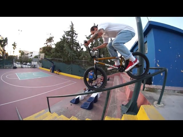 We would like to officially introduce you to George Adamadis, our newest addition to the team doing it for our Greek distributor Ride On BMX. We started to hook George up early this year and he has been repping the brand solid since.<br /><br />Welcome to the team George!<br /><br />Video by Ananias Mitsiopoulos