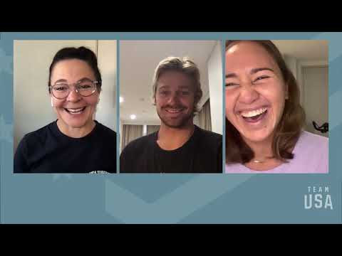 Who’s ready to cheer on Team USA’s Carissa Moore, Caroline Marks, John John Florence and Kolohe Andino as they make Olympic history?! 🙋🏽‍♀️🙋🏽<br /><br />Olympic surfers Carissa Moore and Kolohe Andino used their @WSL Australian quarantine time to share with reporters how they are preparing to surf in Japan's waves and why they love Japan's surf culture. Carissa Moore has studied five years of Japanese in middle and high school and shares a bit of what she learned. It’s pretty awesome! Go Team USA!