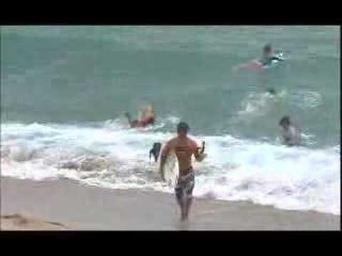 The PacSun USA Surf Team trains in Hawaii in preparation for its trip to France this May. The USA Surf Team seeks GOLD at the 2008 Quiksilver ISA World Junior Surfing Championships in Hossegor, France May 24-June 1st...<br /> <br /> GO USA!<br /> <br /> For more info, or to JOIN Surfing America, check out SurfingAmerica.org<br /> <br /> Thanks for supporting the FUTURE of American Surfing!