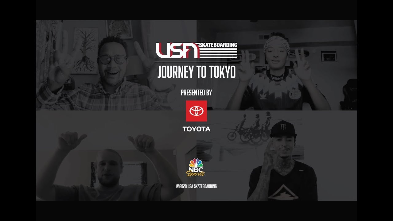 Coming to NBC Sports Network this Sunday, December 13 at 8 PM PST/11PM EST: USA Skateboarding’s Journey to Tokyo documentary, presented by Toyota. In this behind-the-scenes clip, Jamie Foy, Mariah Duran and Nyjah Huston speak about their personal Olympic Qualifying highlights with host Chris Pastras. <br /><br />SUBSCRIBE to USA SKATEBOARDING: http://youtube.com/c/USASkateboarding...<br />Follow USA Skateboarding on INSTAGRAM: http://instagram.com/usaskateboarding<br />Shop Official USA SKATEBOARDING MERCH: http://usaskateboarding.com<br />Like USA Skateboarding on FACEBOOK: http://facebook.com/usaskateboarding<br />Follow USA Skateboarding on TWITTER: http://twitter.com/usaskateboard<br /><br />#teamusa #usaskateboarding #olympicskateboarding #roadtotokyo #tokyo2020 #journeytotokyo