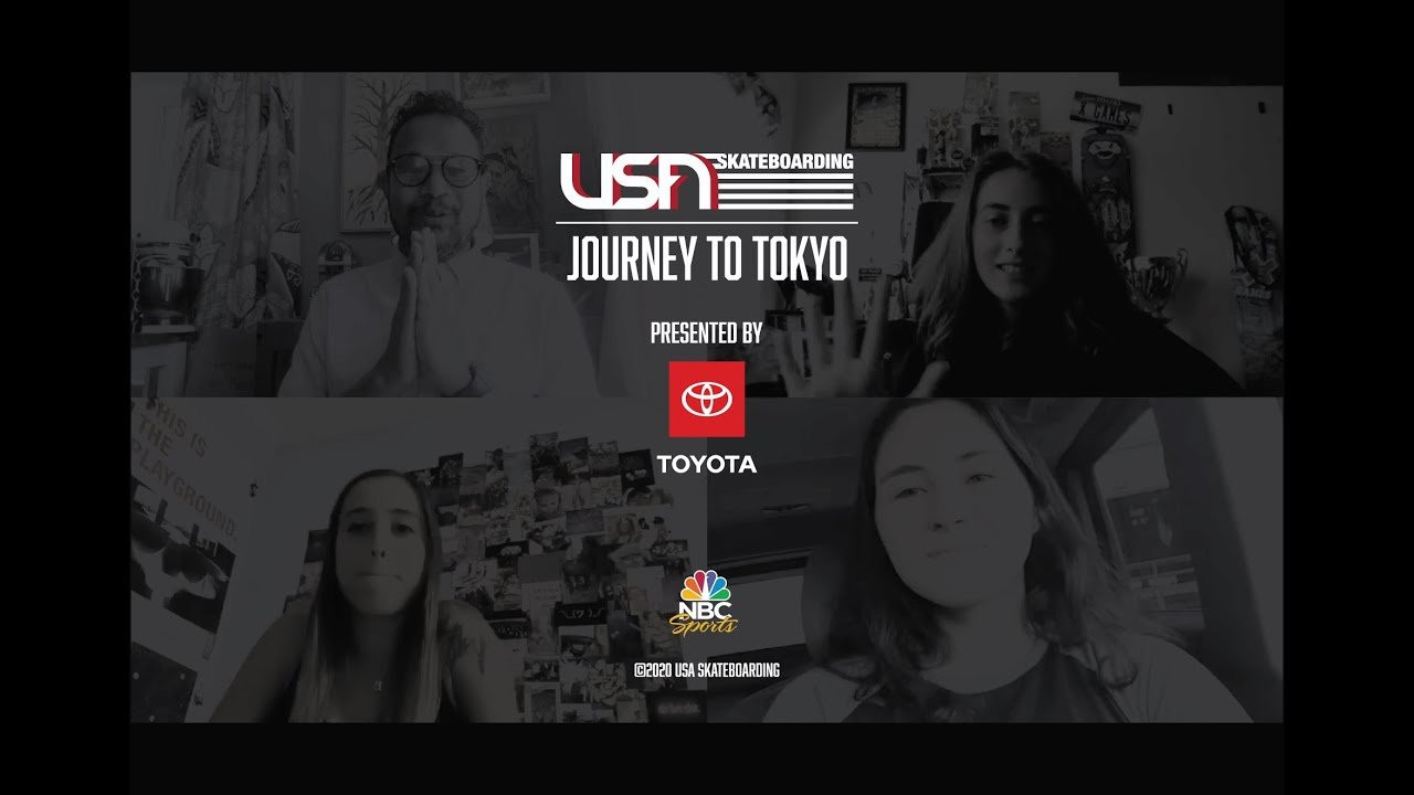 Coming to NBC Sports Network this Sunday, December 13 at 8 PM PST/11PM EST: USA Skateboarding’s Journey to Tokyo documentary, presented by Toyota. In this behind-the-scenes clip, Arianna Carmona, Jordan Santana and Minna Stess speak about their personal Olympic Qualifying highlights with host Chris Pastras. <br /><br />SUBSCRIBE to USA SKATEBOARDING: http://youtube.com/c/USASkateboarding...<br />Follow USA Skateboarding on INSTAGRAM: http://instagram.com/usaskateboarding<br />Shop Official USA SKATEBOARDING MERCH: http://usaskateboarding.com<br />Like USA Skateboarding on FACEBOOK: http://facebook.com/usaskateboarding<br />Follow USA Skateboarding on TWITTER: http://twitter.com/usaskateboard<br /><br />#teamusa #usaskateboarding #olympicskateboarding #roadtotokyo #tokyo2020 #journeytotokyo