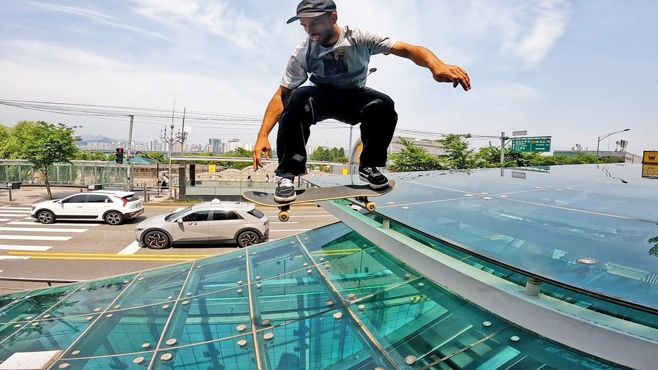 A failed attempt at finding the Seoul Tower inspires skateboarders, Pedro Delfino and Willow Voges Fernandez, to track down a thrilling route through the Namsan mountain at the break of Dawn as the clubbing scene in Itaewon village begins to let out. Later to join them and the Vans skate team is guest vu-log skater, Tyler Pacheco who entertains the filming mission through Seoul, South Korea.<br /><br />Follow along to discover the Itaewon Nightlife, Soju, and Korean Bbq. You won't be disappointed!<br /><br /><br /><br />***<br /><br />Check out “Road To Nowhere” Vans Video on Thrasher Mag: https://youtu.be/r_DUUV2QVAU?si=ntXVlQ1bRWdboQka<br />…<br /><br />FOLLOW ON INSTAGRAM @_pedrodelfino66<br />https://www.instagram.com/_pedrodelfino66<br /><br />SPONSORS:<br /><br /> ​⁠ @vansskate<br /><br />https://www.vans.com/en-us/team/skate/pedro-delfino<br /><br /><br /> ​⁠ @DeathwishSkateboards <br /><br />https://www.deathwishskateboards.com/search?type=product&q=Pedro+delfino<br /><br /> ​⁠ @spitfirewheels <br /><br />https://www.spitfirewheels.com/pedro-delfino-interview/<br /><br />@IndependentTrucks <br />​⁠ <br />https://nhsskatedirect.com/products/stage-11-hollow-delfino-silver-red-standard-independent-skateboard-trucks<br /><br />​⁠ @BronsonSpeedCo <br /><br />https://nhsskatedirect.com/products/pedro-delfino-pro-g3-box-8-bronson-speed-co-skateboard-bearings<br /><br /> ​⁠ <br /><br />https://shakejunt.com/products/pedro-delfino-grip-single<br /><br /> @islandwatersports ( My Hometown’s Sk8 Shop)<br /><br />https://islandwatersports.com/products/independent-stage-11-hollow-delfino-skateboard-trucks<br /><br />Drink Weird !!! <br />Don't Drink Average.<br />https://drinkweird.com<br />… <br /><br />More videos:<br /><br />Spitfire Wheels: Pedro Delfino Video Part<br />https://youtu.be/d-8VZByuWeY?si=ehmC8pRn5DazbgZ_<br /><br />Welcome to Deathwish: Pedro Delfino <br />https://youtu.be/fp1585O1U28?si=kJw_-OpJeI5WNjcp<br /><br />https://youtu.be/0TR6ndj4ugk?si=FMVF7LLJH-uVf3fW<br /><br />Deathwish’s Uncrossed Video of the Year Thrashermagazine<br />https://youtu.be/gqNYHpUzLw4?si=uH9qKnhZIXphUd1-<br /><br />Vans’ Nice to See You Video with Pedro Delfino <br />https://youtu.be/A4CcloyO2mE?si=-Uu7PiaGZwJVn9zS<br /><br />My War: Pedro Delfino<br />https://youtu.be/yk2VP_iDxOY?si=RdqKIlhxOmlnBBG7