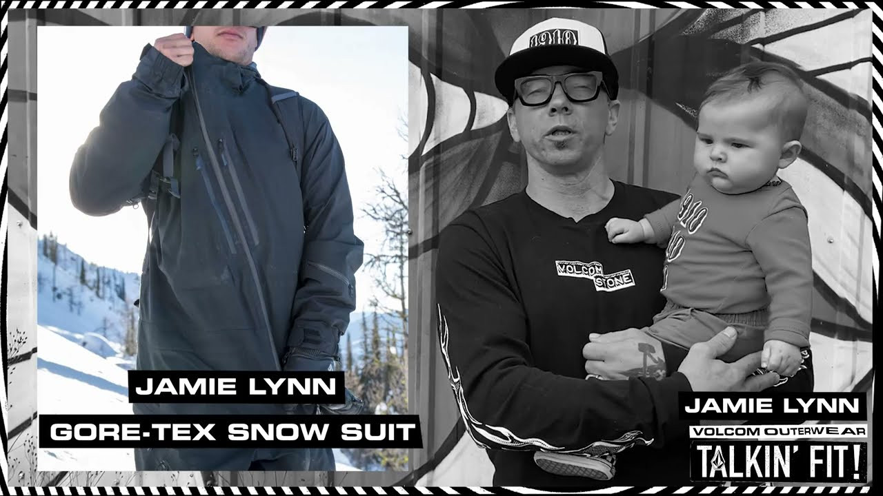 Product Mentions: <br /><br />MENS JAMIE LYNN GORE-TEX JUMPSUIT - https://www.volcom.com/collections/core-snow-mens/products/jamie-lynn-gore-tex-jumpsuit-black-1?variant=39809871740995
