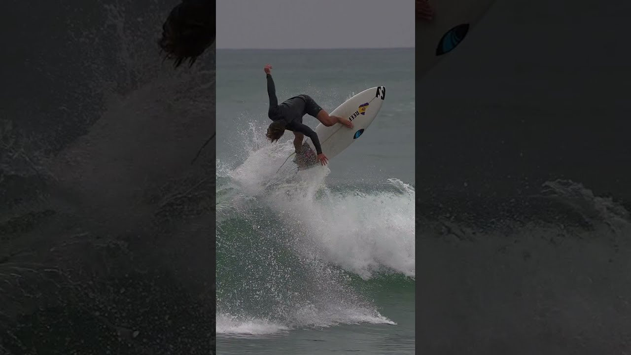 Josh Burke. Two waves at Lowers