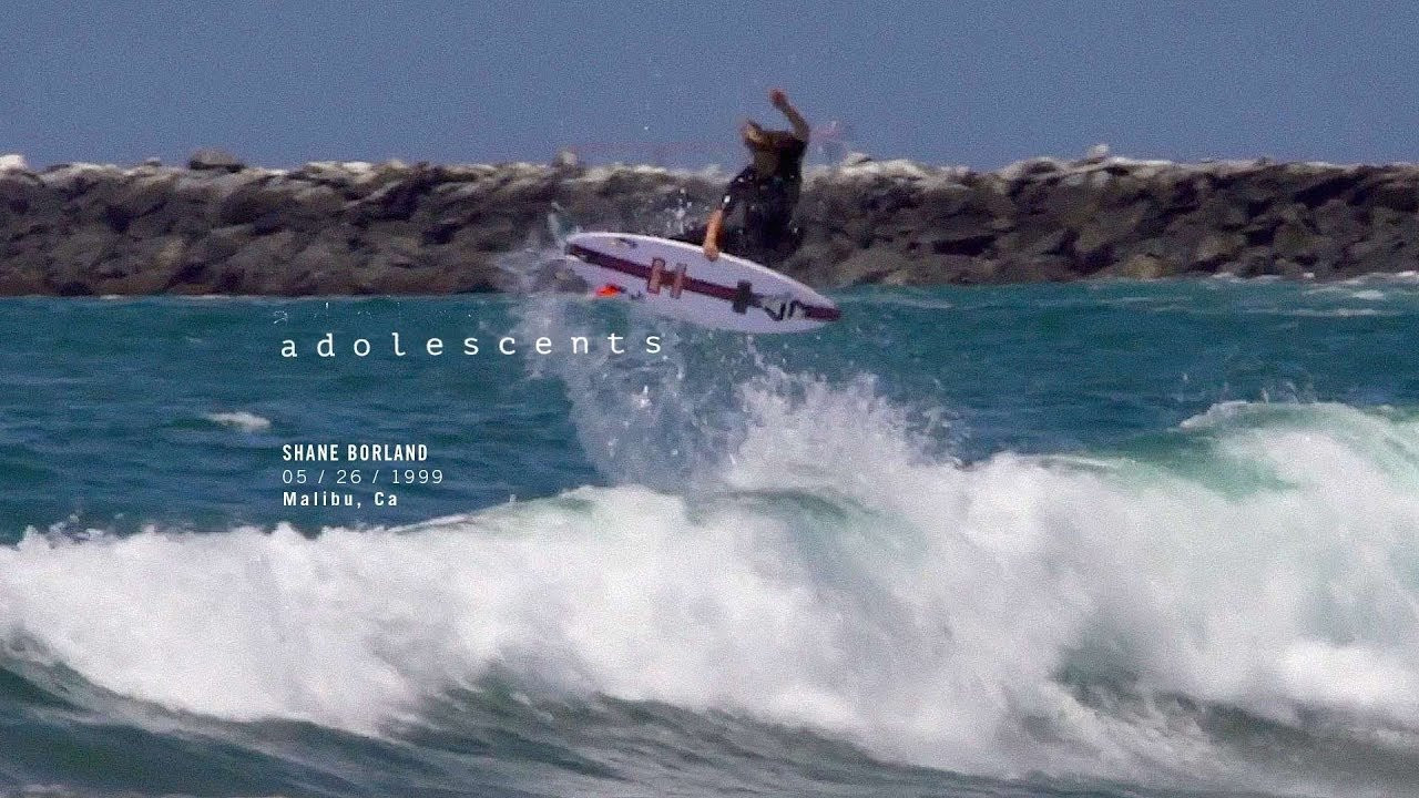His airs have pop. They’re tweaked. And his tube riding is getting very legit. His whole approach is appreciated in here, and now he has an Adolescents part.