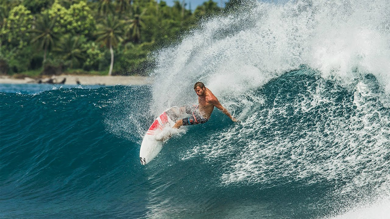 Taj Burrow recently had his first child, a baby girl named Arabella Rose. She’s perfect just like her mommy and daddy. But this piece features the new dad doing what he’s done better than anyone we’ve ever had the pleasure of watching for over two decades: having fun surfing. No one has shown this and reminded us of this more and done it with raw, grace, smiles and passion more than papa Taj. And we fucking love Taj for it. Consider this our own little B-sides tribute to him, maybe riffing on Seven Days, Seven Slaves trip from his youth. But mostly just amping on his enthusiasm and what a rad dad and surfer he is. Thanks Taj.