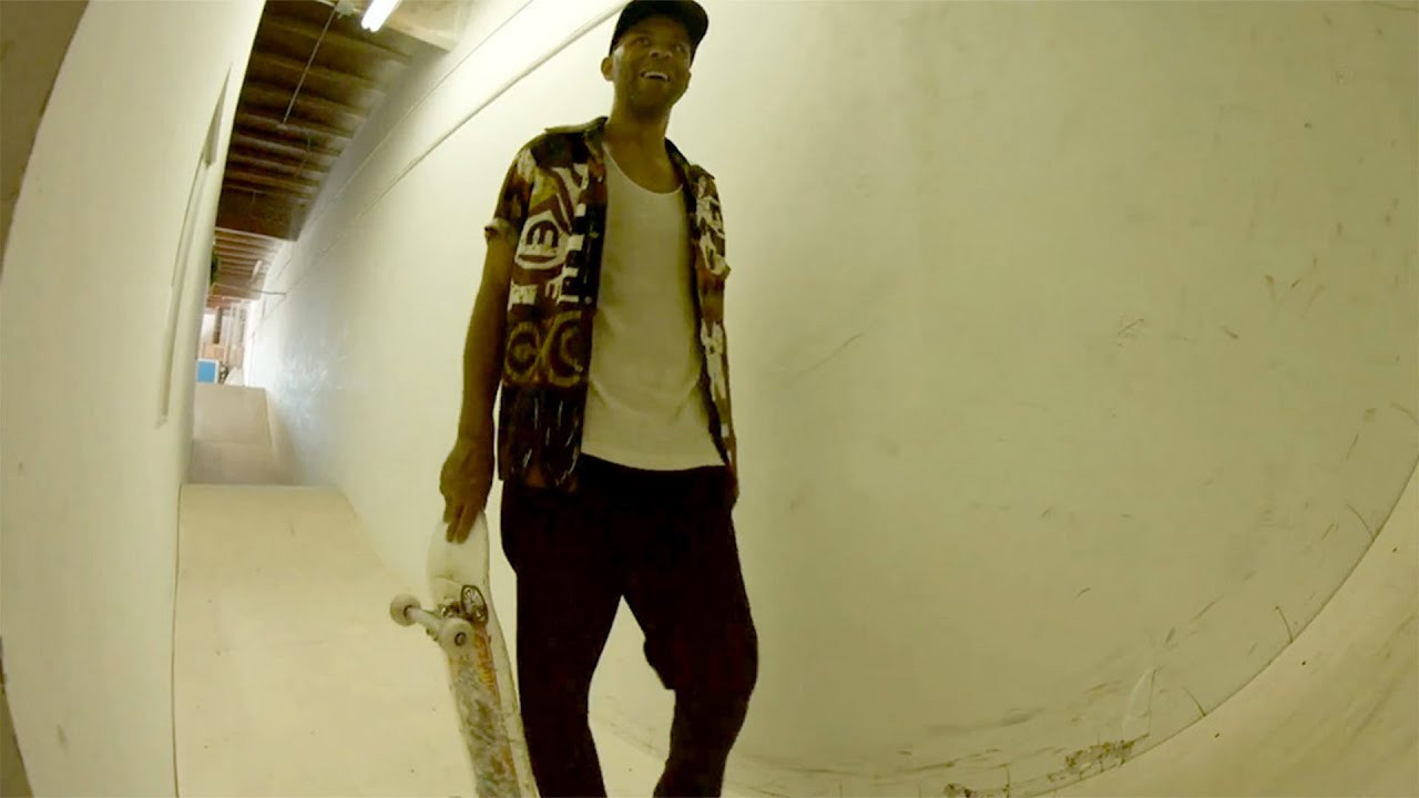 Sal Barbier came by to skate other day. You’ll remember Sal from being the dude with the best selling skate shoe ever. Or maybe for the day he took us and his jump ramp to the streets of Santa Monica. He’s truly an all-around skateboarding legend and someone we like having around. Not to mention the way he attacked our mini ramp will live as folklore in here for a long time. Once he was finished drawing new lines all over it, we sat down and had a chat.