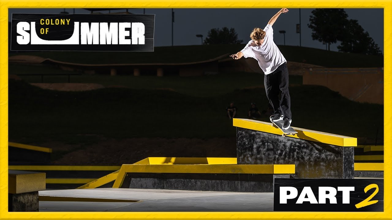 We're bringing the heat in Part Two of Colony of Summer! Watch Dylan Jaeb, Lizzie Armanto, Cocona Hiraki, and more shred some of the new and fan-favorite parks at camp, like SLS Plaza, Progression Centre, and much more! <br />--<br /><br />Go to Woodward: www.woodwardpa.com | www.woodwardwest.com | www.worldofwoodward.com<br /><br />Shop Woodward Apparel & Accessories: www.shopcampwoodward.com <br /><br />Subscribe: http://bit.ly/subscribe2woodward​ <br /><br />Facebook: http://facebook.com/woodwardcamp​ <br />Instagram: http://instagram.com/woodwardcamp​ <br />Twitter: http://twitter.com/woodwardcamp