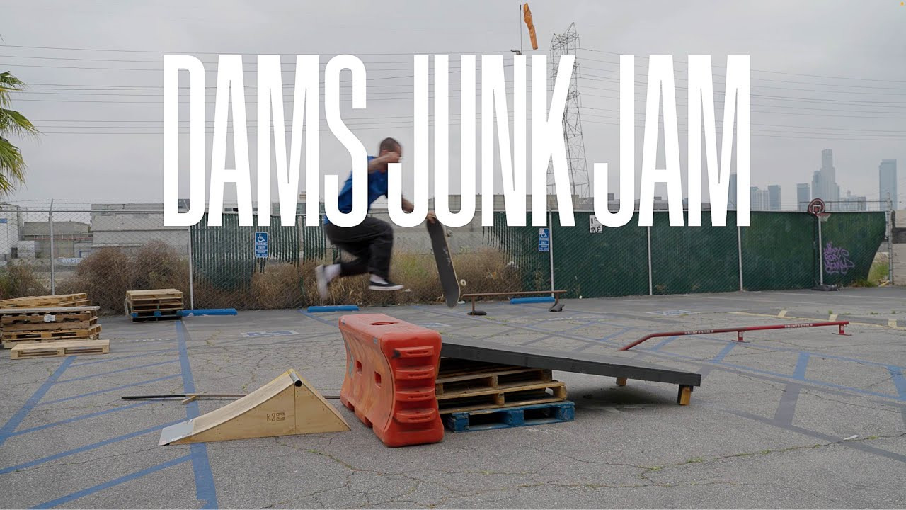 When life hands you junk, make a jam out of it. That's precisely what Dan Plunkett set out to do, but instead, he called up his friends to bring more junk, have Sven Barth sell his refreshing Sven's Nuts, a Satan's Drano pop-up sale, and invited Ira Ingram to film all the junk shredding. The inaugural 2024 Dams Junk Jam went down in Down Town Los Angeles and went off with custom junk features and a crew of junk rippers: Matt Gottwig, Justin Strubing, Robbie Brockel, Ryan Townley, Hayateng Kitsune, Dion Brown, Jake Anderson, Clint Peterson, Heath Kirchart, Sven Barth, Grant Yansura, and more. #platfrm <br /><br />Filmed by Ira Ingram, Tom Carter, Mark Spencer<br />Edit by Tom Carter<br />Music: Datu 2 by Free The Robots<br /><br />Subscribe to the Platfrm channel!<br />https://bit.ly/4aScSzM<br /><br />Follow us on:<br />TikTok: https://www.tiktok.com/@the_platfrm<br />Instagram: http://instagram.com/theplatfrm<br />Facebook: http://facebook.com/theplatfrm<br />Twitter: http://twitter.com/the_platfrm