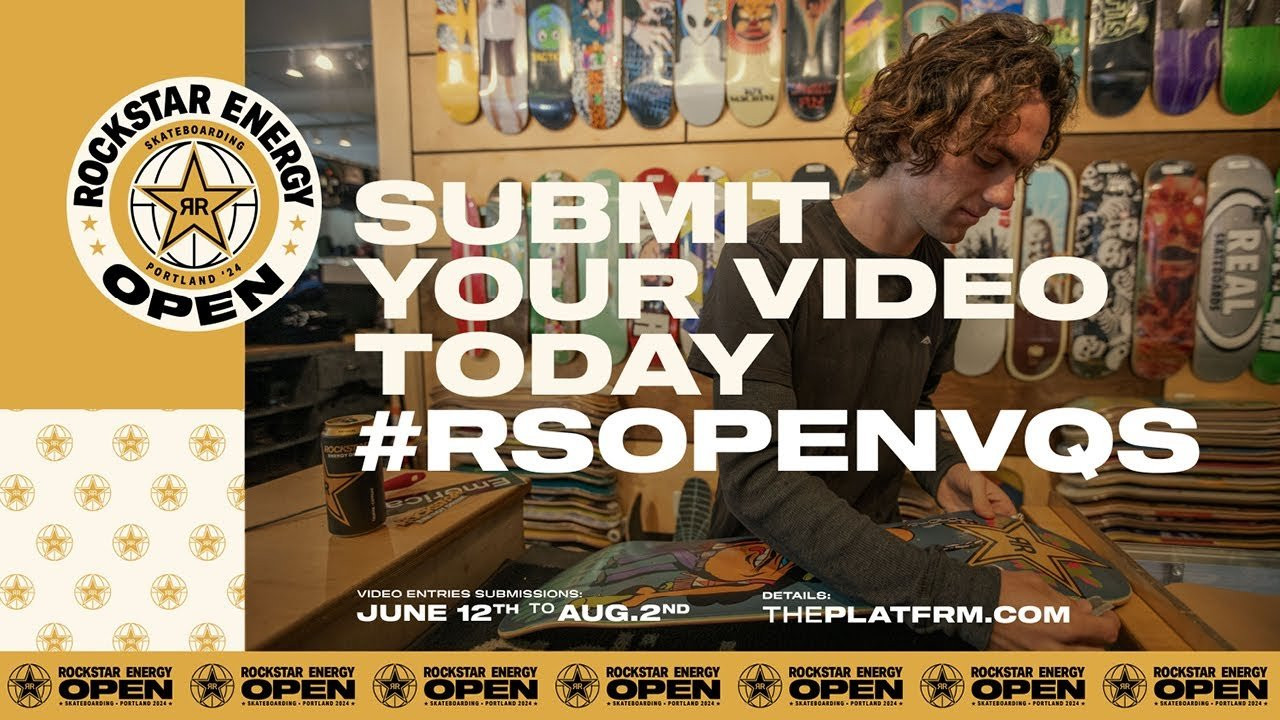 You heard it here first! This is your official invitation to enter the Rockstar Energy Video Qualifying Series (RSOPENVQS) for a chance to win a spot to compete in the inaugural Rockstar Energy Open. The VQS is an online street skateboarding competition that gives everyone a chance to showcase their skills. So, grab your video clips, stack them together, and post your edit on Instagram using #RSOPENVQS between June 12 and August 2, 2024 for a chance to be featured on theplatfrm.com where entries will be reviewed by professional judges, skateboarders, and fans.<br /><br />The top 10 male and female video qualifiers will win a chance to compete in the Rockstar Energy Open, coming to Portland, Oregon this August 23-25, 2024. <br /><br />To sweeten the deal even more, we’ll be giving away $1,000 weekly cash prizes for best men and women video submissions, $1,000 to the overall best trick winner, and $2,500 viewer’s choice winner scored by fans.<br /><br />Subscribe to the Platfrm channel!<br />https://bit.ly/4aScSzM<br /><br />Follow us on:<br />TikTok: https://www.tiktok.com/@the_platfrm<br />Twitter: http://twitter.com/the_platfrm