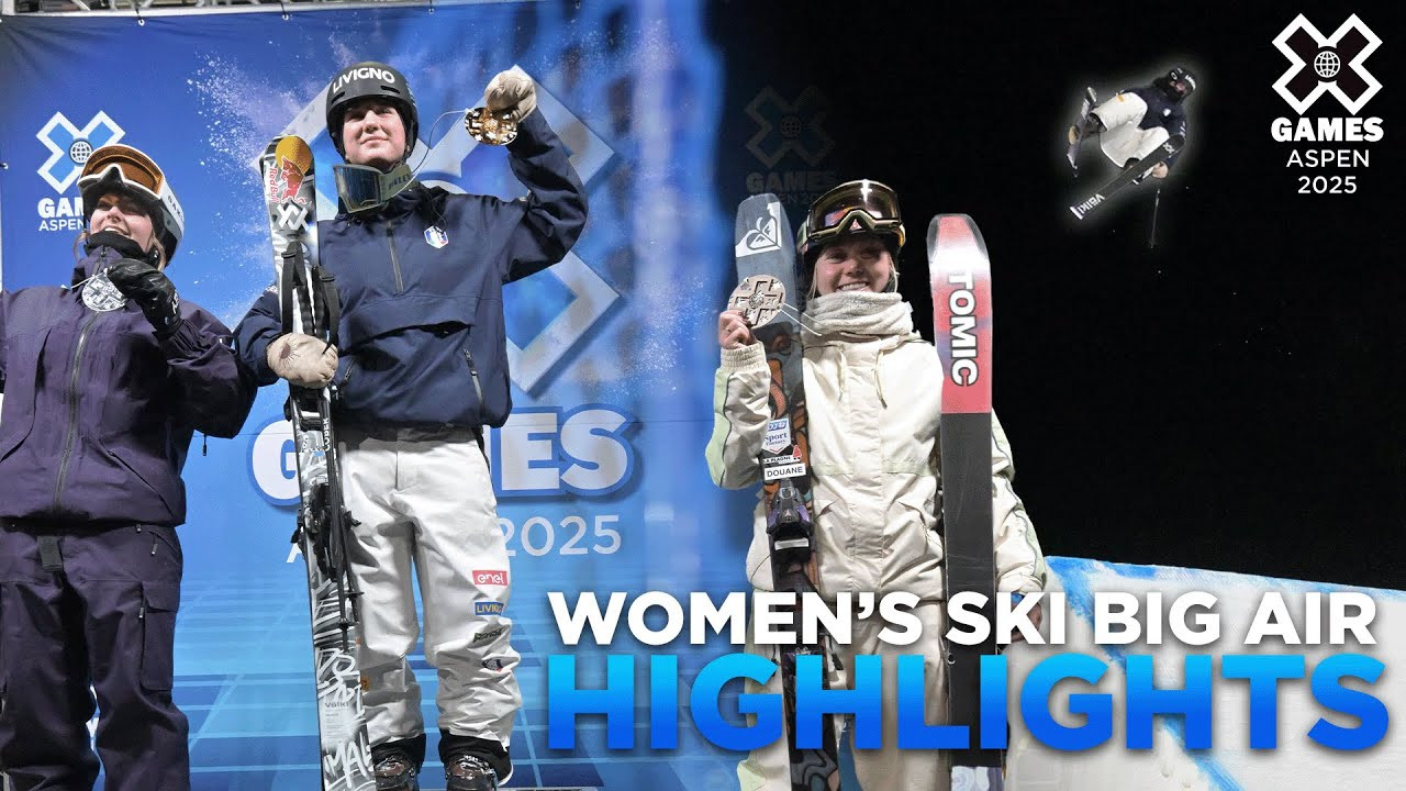 Watch the Pacifico Women’s Ski Big Air highlights from X Games Aspen 2025!<br /><br />The Big Air course is approximately 300 feet long and made up of a single 75-foot hybrid jump. Big Air is judged on aggressive execution of maneuvers, degree of difficulty and variety of tricks, originality and style.<br /><br />Rules at a glance:<br />Playoffs: 1 heat of 8 athletes, 3 runs each, the riders best attempt counts.<br />Final: 1 Heat of 4, 2 runs each, riders best single score wins.<br /><br />#skiing #freeski #xgames <br /><br />____<br /><br />X Games — your destination for all things action sports, music, lifestyle and everything in between. <br /><br />Visit our official homepage at http://xgames.com for more coverage and highlights.<br /><br />SUBSCRIBE: https://www.youtube.com/XGames<br /><br />Check us on Social @XGames:<br />Instagram ► https://instagram.com/xgames<br />TikTok ► https://www.tiktok.com/@XGames<br />Twitter ► https://twitter.com/xgames<br />Facebook ► https://facebook.com/XGames<br />Twitch ► https://www.twitch.tv/xgames<br />Snapchat ► @xgames<br />Text Us! ► (772) 494-2637<br /><br />Thanks for watching #XGames!