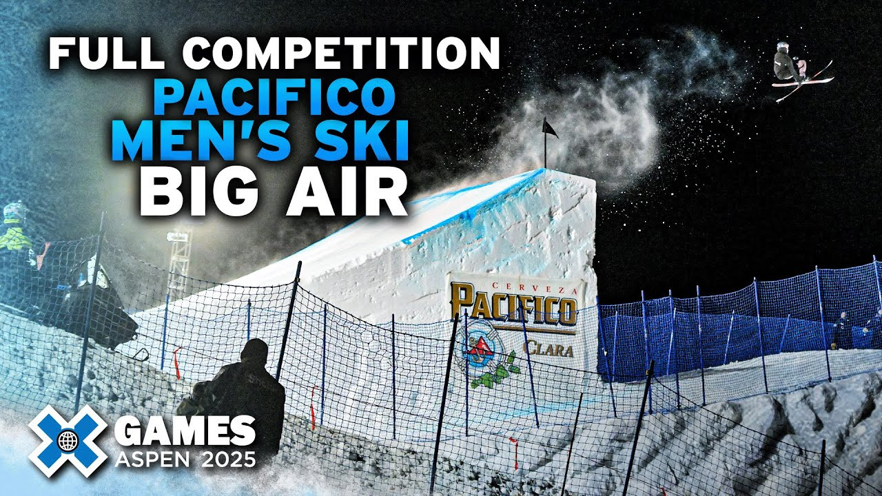 Watch the full Pacifico Men’s Ski Big Air event from X Games Aspen 2025! <br /><br />How medal event is judged:<br />1 heat of 16 athletes competing with two :45 second runs each. Best run counts, scored 1-100. If an athlete falls during their run, the clock buzzer will sound and the run is over. Top 8 athletes from the elimination will advance to the final. Judges will score competitors throughout the contest.<br /><br />HOW TO WATCH<br />Join us for the ultimate celebration of action sports! For the full X Games Aspen 2025 schedule, click here: xgames.com/howtowatch <br /><br />#XGames #XGamesAspen #skiing #XGamesAspen2025<br /><br />____<br /><br />X Games — your destination for all things action sports, music, lifestyle and everything in between. <br /><br />Visit our official homepage at http://xgames.com for more coverage and highlights.<br /><br />SUBSCRIBE: https://www.youtube.com/XGames<br /><br />Check us on Social @XGames:<br />Instagram ► https://instagram.com/xgames<br />TikTok ► https://www.tiktok.com/@XGames<br />Twitter ► https://twitter.com/xgames<br />Facebook ► https://facebook.com/XGames<br />Twitch ► https://www.twitch.tv/xgames<br />Snapchat ► @xgames<br />Text Us! ► (772) 494-2637<br /><br />Thanks for watching #XGames!