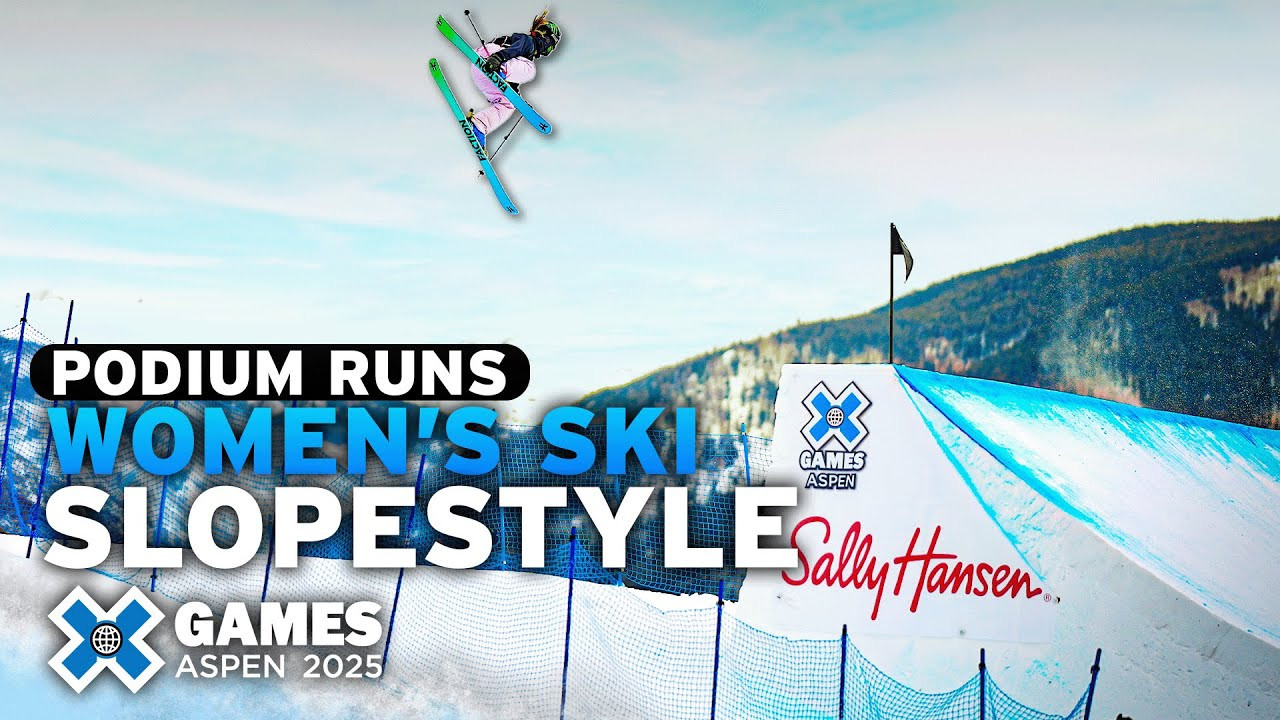 Watch the top podium runs from Women’s Ski Slopestyle at X Games Aspen 2025!<br /><br />The Slopestyle course is approximately 1,700 feet long with six features and a vertical drop of 290 feet. The top of the course will test the athletes rail prowess with three different rail-based features. Then the remaining three booters will show off their jump skills. In the men’s and women’s finals, riders will have three chances to put together their best runs.<br /><br />Slopestyle is judged on progression, execution, difficulty, variety and amplitude.<br /><br />WATCH LIVE & FREE ON ROKU:<br />Join us for the ultimate celebration of action sports! For the full X Games Aspen 2025 schedule, click here: xgames.com/howtowatch <br /><br />#XGames #XGamesAspen #skiing<br /><br />____<br /><br />X Games — your destination for all things action sports, music, lifestyle and everything in between. <br /><br />Visit our official homepage at http://xgames.com for more coverage and highlights.<br /><br />SUBSCRIBE: https://www.youtube.com/XGames<br /><br />Check us on Social @XGames:<br />Instagram ► https://instagram.com/xgames<br />TikTok ► https://www.tiktok.com/@XGames<br />Twitter ► https://twitter.com/xgames<br />Facebook ► https://facebook.com/XGames<br />Twitch ► https://www.twitch.tv/xgames<br />Snapchat ► @xgames<br />Text Us! ► (772) 494-2637<br /><br />Thanks for watching #XGames!