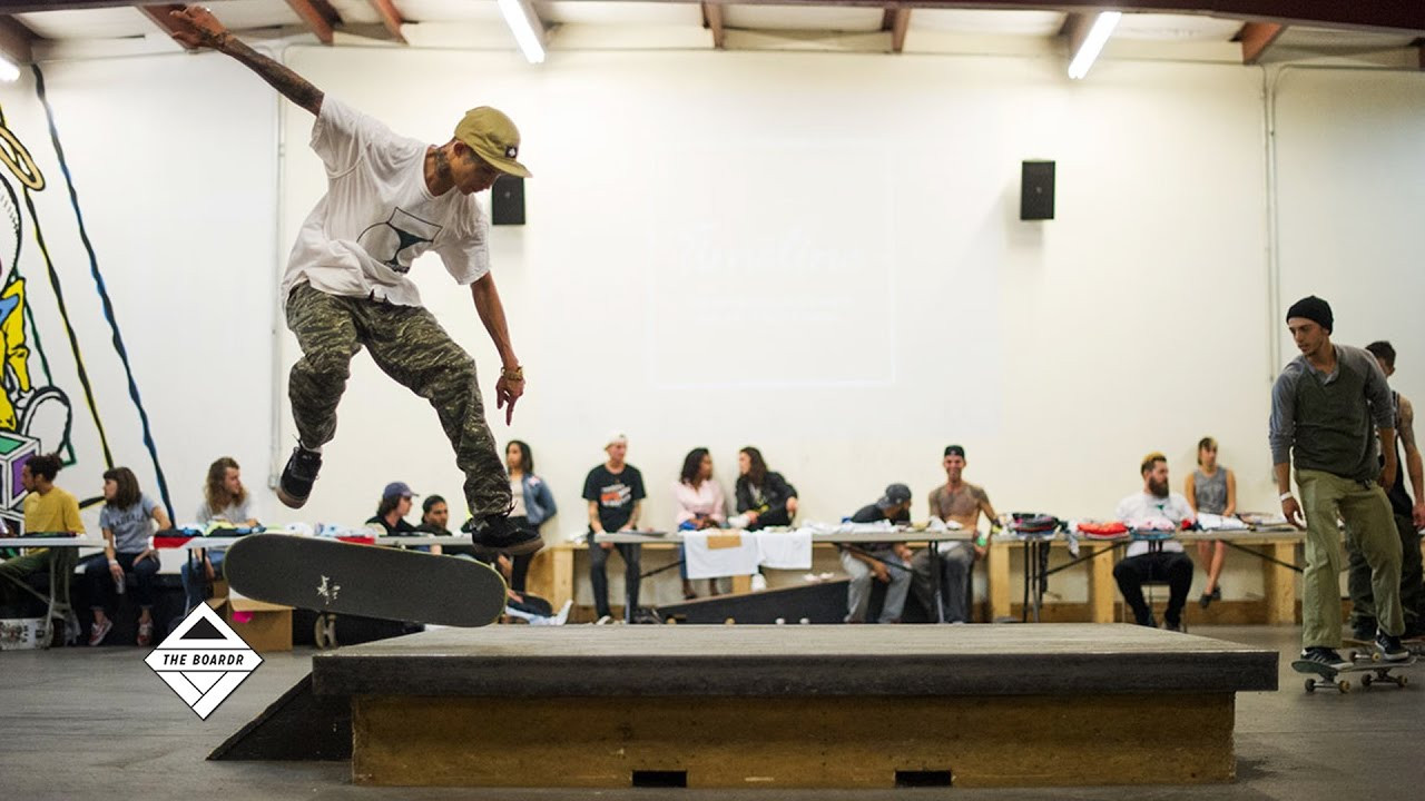 The Compound Collective is a Florida based group showcasing creative individuals and their work, featuring independent skateboard filmmakers and photographers. Thanks to Theories for the exclusive edit and product for a fun Best Trick Contest before the films started and thanks to all the filmers and photographers with work in the show.<br /><br />Photography from the event:<br />https://theboardr.com/post/Timeline_Film_Festival_Compound_Collective