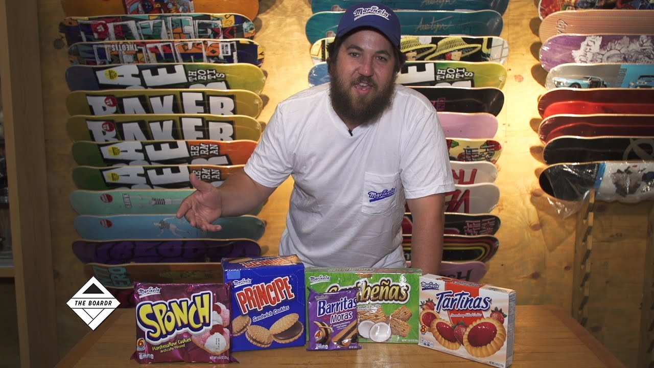 You may have been at our events thinking, "What are those tempting snack cakes they're giving out?" They're Marinela snacks, and they're backing everything in skateboarding we do here at The Boardr. Scotty the Body breaks it down with a Marinela sampling plate to digitally satisfy your tastebuds. See you at the snack tent after the registration tent. Check our full events list at https://TheBoardrEvents.com