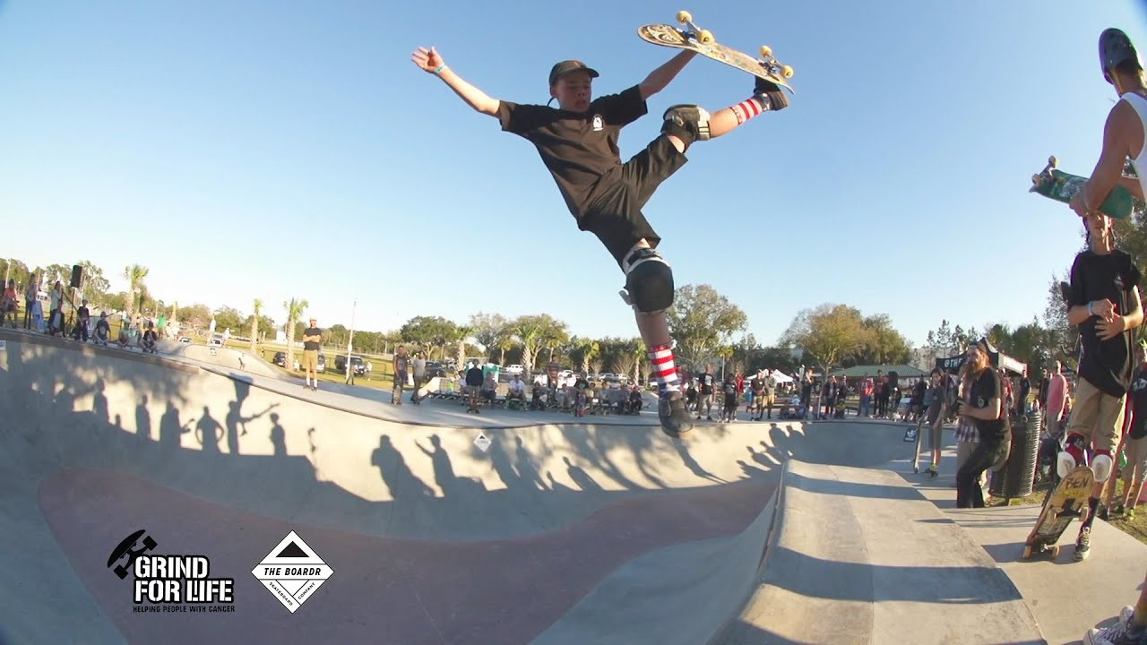 The first stop of the Grind for Life Series Presented by adidas just went down at the new Zephyrhills Skatepark in Florida. Grind for Life is a series of all ages and skills skateboarding contests with both bowl and street divisions. The year ends in December with the Grind for Life Annual Awards at The Boardr HQ. <br /><br />Get the full schedule, current year rankings, results, and more at http://TheBoardr.com/GFL.