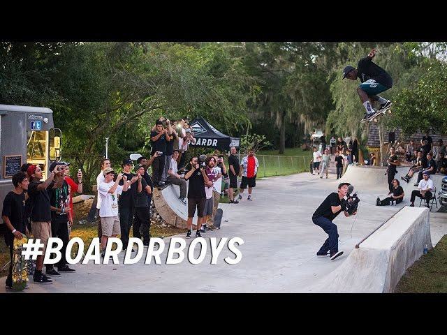 #BoardrBoys is a recap of our last few weeks in all these amazing skateboard adventures we get to be on. This time, it was a BBQ in the Dream Driveway, our boy Jereme Knibbs killing it in our hometown at Tampa Am, and a quick trip to volunteer at the Texas Skate Jam.