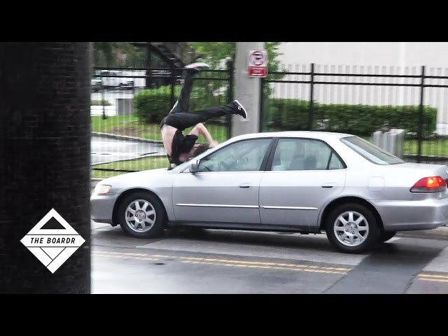 Thanks to The Boardr Gainesville's Alex Baucom for the original footage he filmed where a varial flip was followed up with body flip, capped off with a casual dust down. I bet he continued after this with a line. Shop The Boardr Gainesville and Tampa with fast shipping and great service here: http://theboardr.com/tags